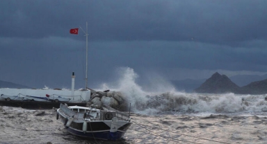Denizde 'fırtına' uyarısı