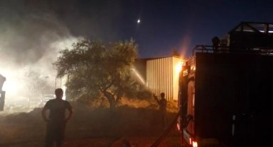 Döşemealtı'nda yangın