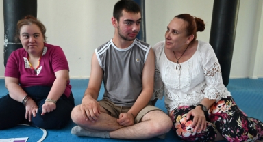 Engelli bireyler sosyalleşiyor 