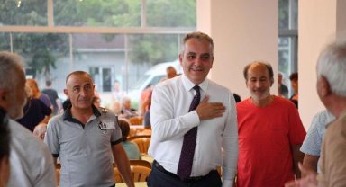 Muharrem orucu lokmasına katıldı