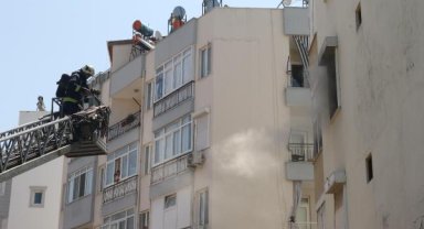 Ev yangını maddi hasarla sona erdi 