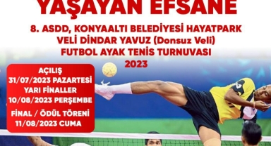 Hayatpark’ta Ayak Tenisi turnuvası