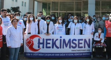 Hekimler iş bıraktı