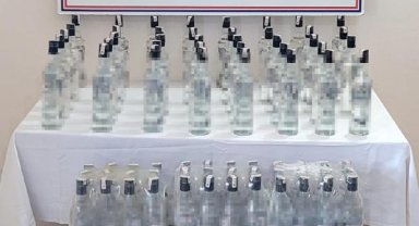 Kemer'de sahte içki operasyonu