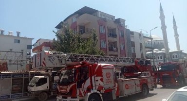 Kaynak çalışması yangına neden oldu