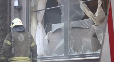 Kazan dairesinde yangın