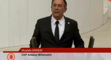 Kemer'deki orman yangını TBMM'de