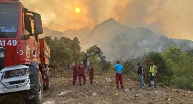 Orman yangını 4'üncü gününde