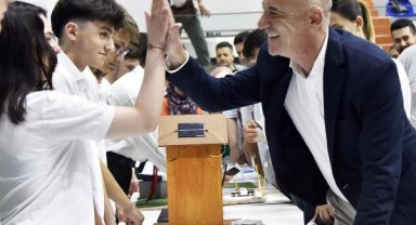 Becerilerini sergiledi, hayallerini anlattılar