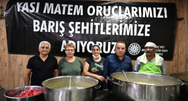 Lokmalarına ortak oldu