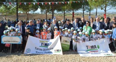 Manavgat’ta 5 milyon fidan toprakla buluştu