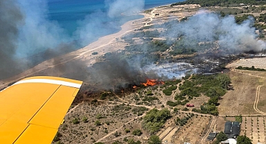 Manavgat yine alevlere teslim oldu