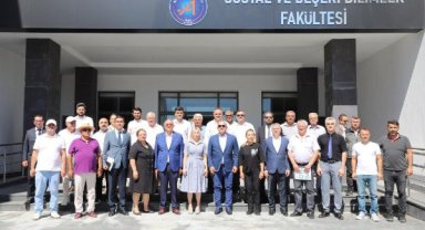 Fakülte inşaatı bitmek üzere 