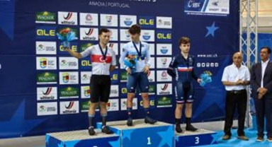 Milli bisikletçi Ramazan Yılmaz, Avrupa ikincisi oldu