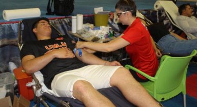 Milli takımdan kan bağışı farkındalığı