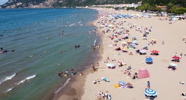 O ilde denize girmek yasaklandı