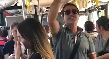 Otobüste klima kavgası 