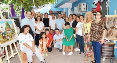 Özel birey ve annelerinden, 'Engel tanımıyoruz' sergisi