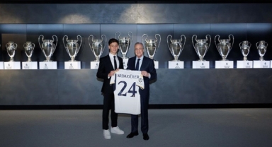 Real Madrid, yeni transferi Arda Güler'i tanıttı