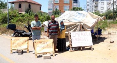 Satın aldığı evde oturamıyor