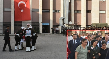 Şehit Mehmet Özler için tören