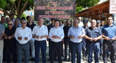 Serik'te 15 Temmuz sergisi