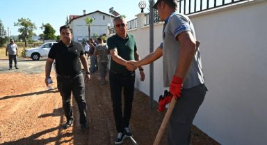 Topaloğlu, Kuzdere'de çalışmaları inceledi