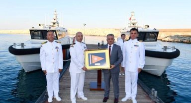 Vali Yazıcı eşliğinde devir teslim töreni 