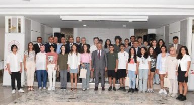 Vali Yazıcı, ‘Altın’  çocuklarla buluştu