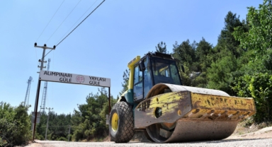Yaylanın yol sorunu çözüldü