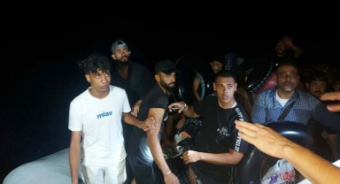 42 kaçak göçmen kurtarıldı