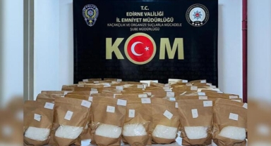 72 kilo metamfetamin ele geçirildi