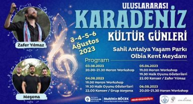 Akdenizde, Karadeniz ezgileri yankılanacak 