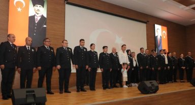 Antalya Emniyetinde rütbe töreni