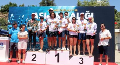 Aslan Balığı av yarışmasında keyifli anlar yaşandı 