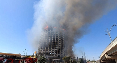 Atıl haldeki otelde yangın