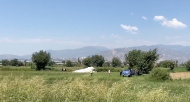 Aydın'da sivil eğitim uçağı düştü