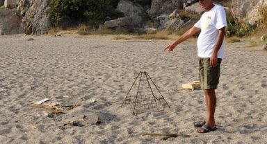 Caretta yuvasına zarar veren 3 kişiden 2'si tespit edildi