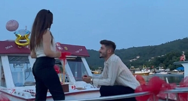 Denize düşen evlilik yüzüğü bulundu