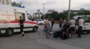 Döşemealtı'nda kaza: 1 yaralı