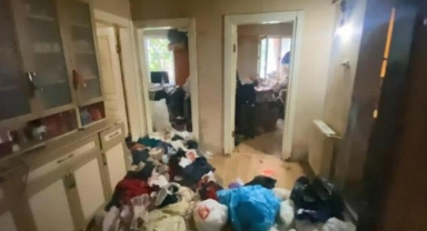 Evden 5 ton çöp çıktı!