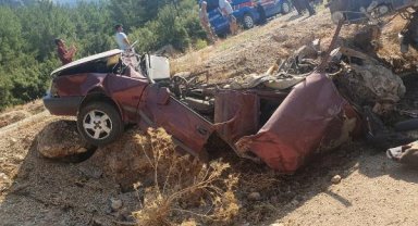 Finike'de ölümlü kaza