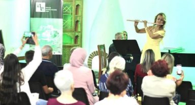 Flüt sanatçısı Bosna'da konser verdi