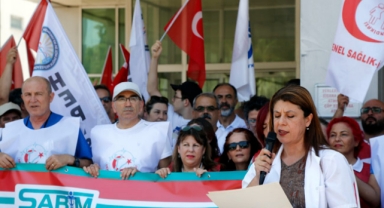 Hekimlerin eylemi başladı