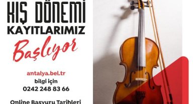 Konservatuvarda kış kayıtları başlıyor