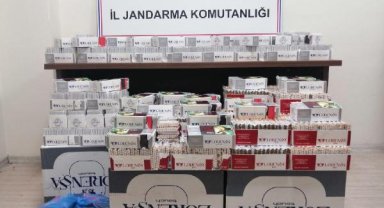 Jandarma 60 bin makaron yakaladı 