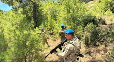 Jandarmadan ateş yasağı devriyesi