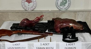 Kaçak yaban keçisi avına ceza