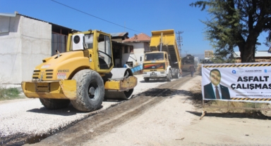 Kanalizasyon bitti sıra asfaltta