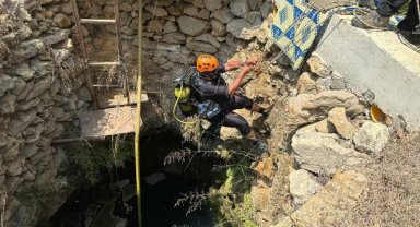 Kayıp turist için su kuyuları arandı